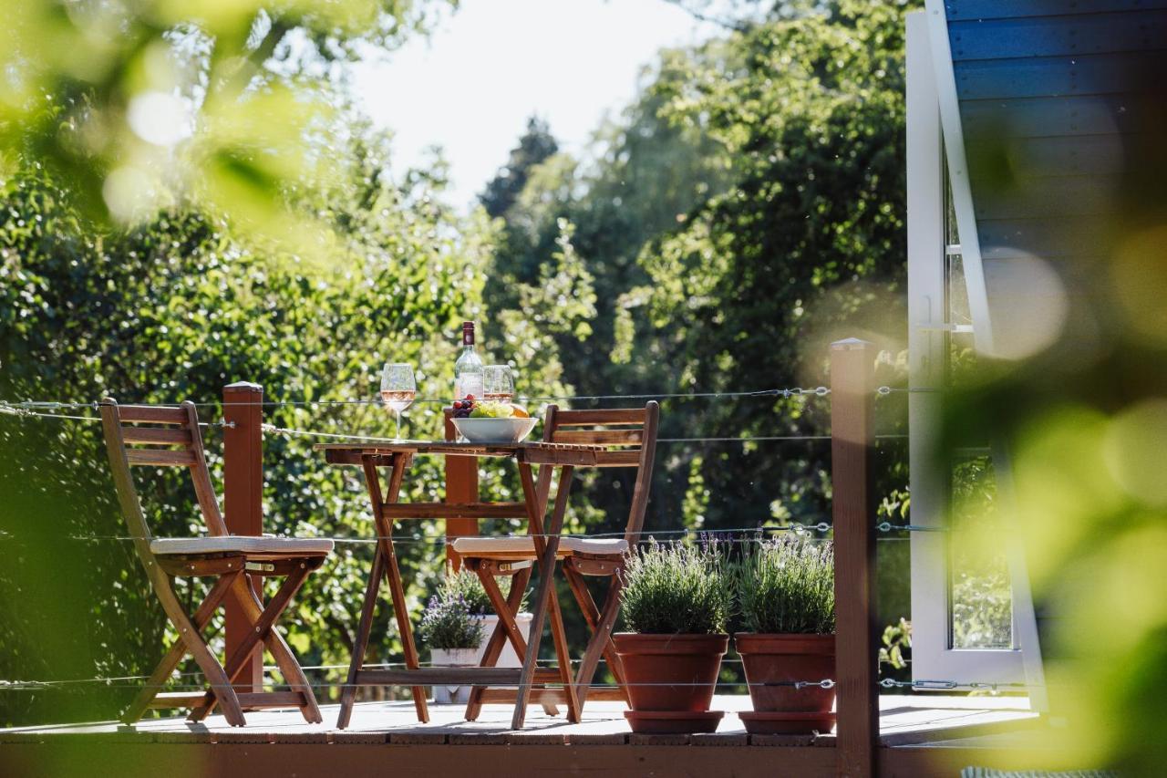 Tinyhouse Am Obsthain Poseritz Eksteriør bilde